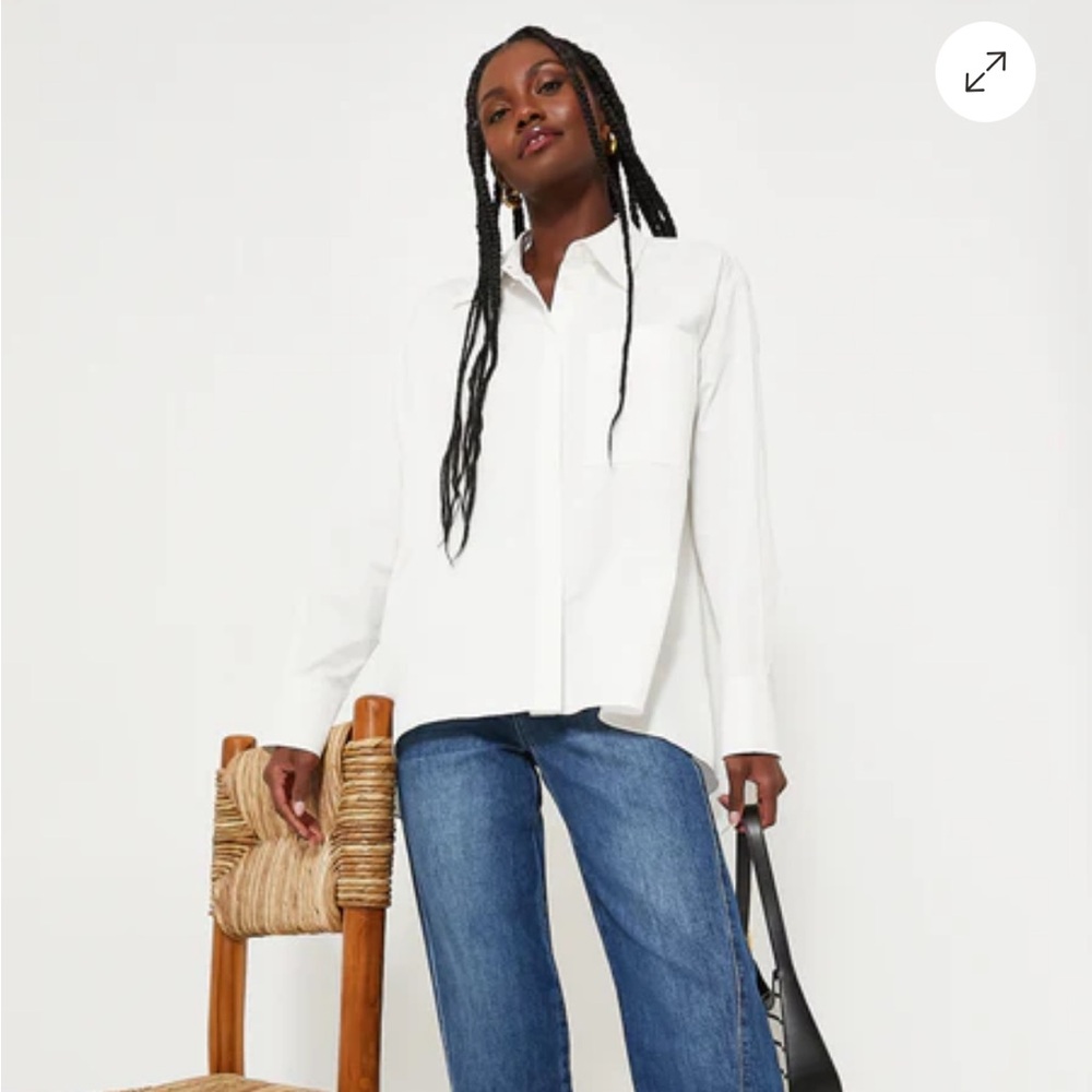 Tuckernuck White Cotton Cape Button Down Shirt NWT XXS (runs big)